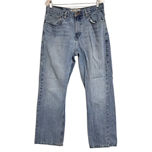 Urban Pipeline Y2K Mens Light Wash Boot Cut Denim Jeans 32X30 - Picture 5 of 11